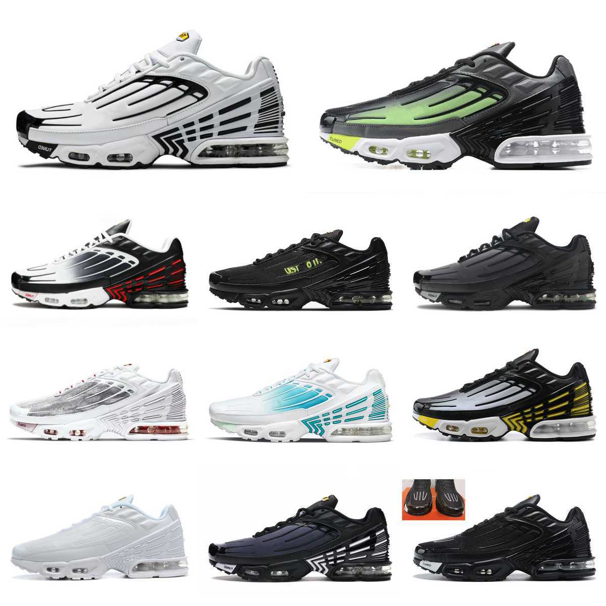 

Discount Tn Plus 3 Tuned Men Sports Shoes III 3s Parachute Ghost Green Triple Black Leather Laser Blue White Aquamarine Obsidian Hyper Violet Deep Trainer Sneakers S1, Please contact us