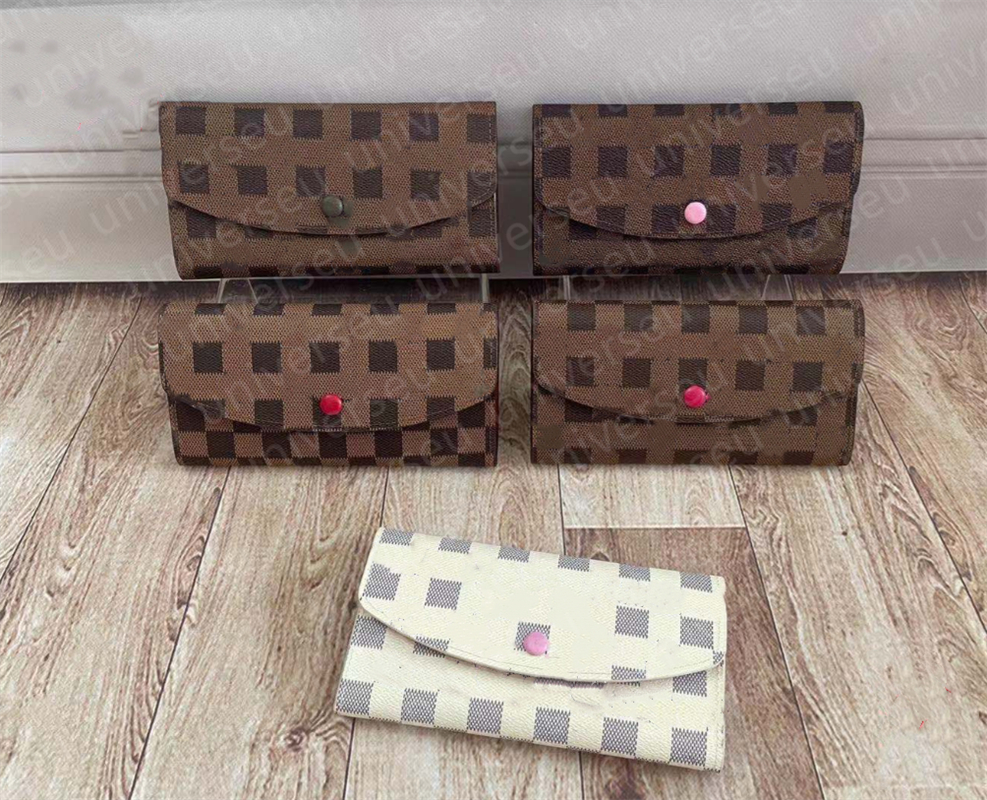 

Purse Wallet Zipper Bag Women's Wallets Leather Card Holder Pocket Long Women Tote Bags Coin Purses, White grid pink