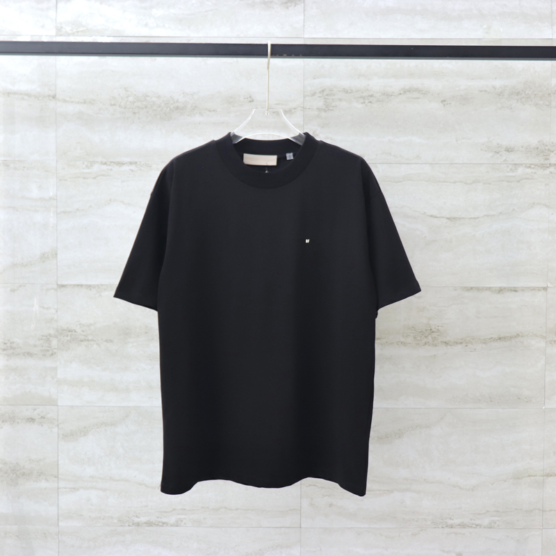 

23ss USA Flocked Logo Tee Design T shirt High Street Europe Spring Summer Skateboard Men Women Cotton Tshirt, Fruit green