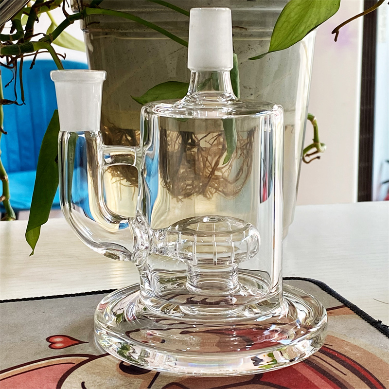 

New glass chimney glass chimney water pipe glass base GB-315