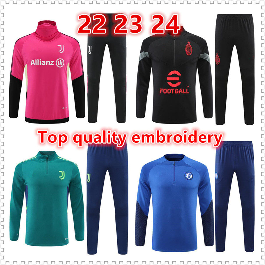 

23 24 mens kids tracksuits training suit jerseys set 22 23 juve men tracksuit jacket jogging kit chandal survetement