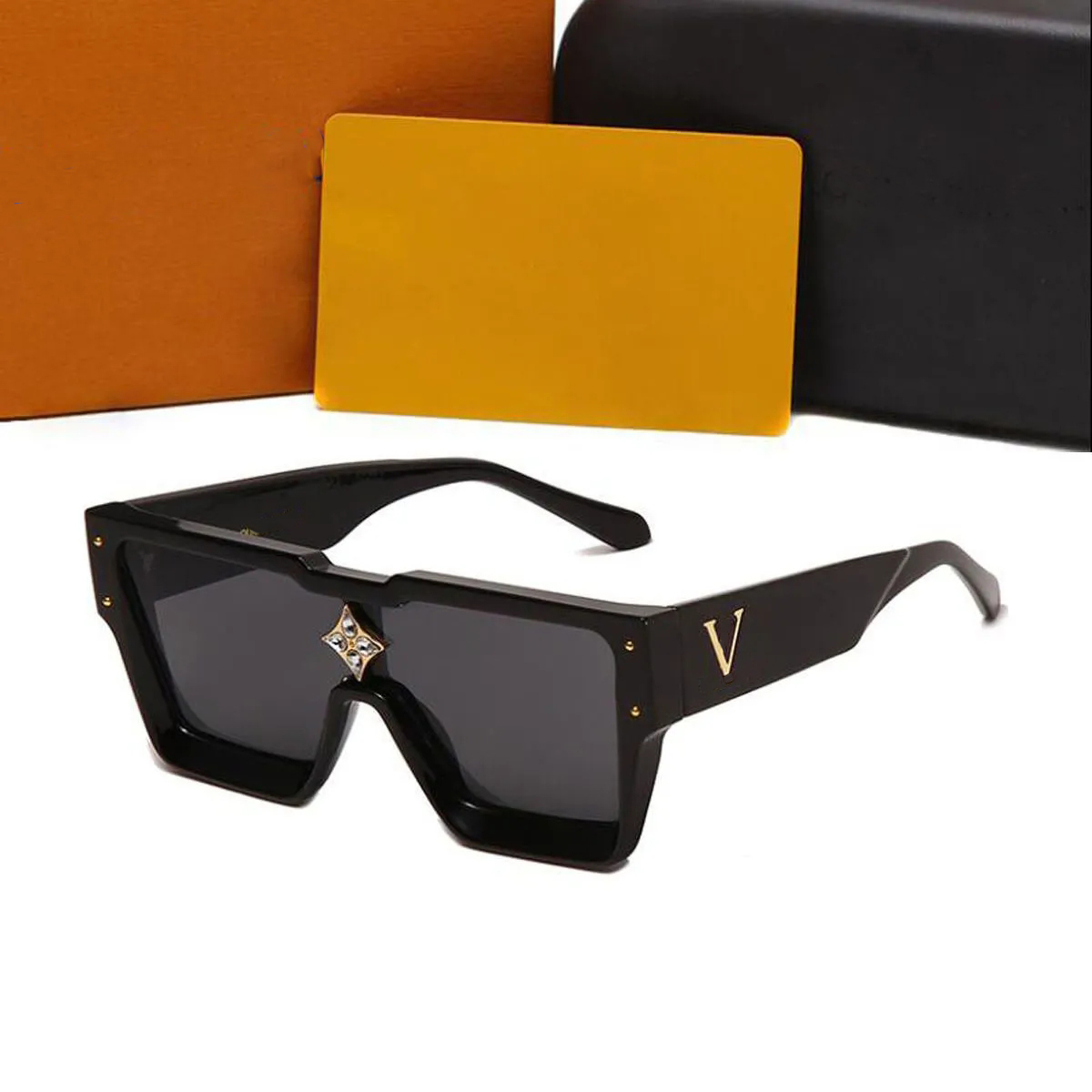 

Sunglasses letter V CYCLONE the series sunscreen UV protection high quality designer for for mens womens luxury stars