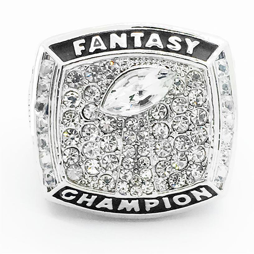 

New Arrival 2017 Fantasy Football Team Championship Ring FFL Exquisite Football Anel Masculino for Fan Collection SP1274317S