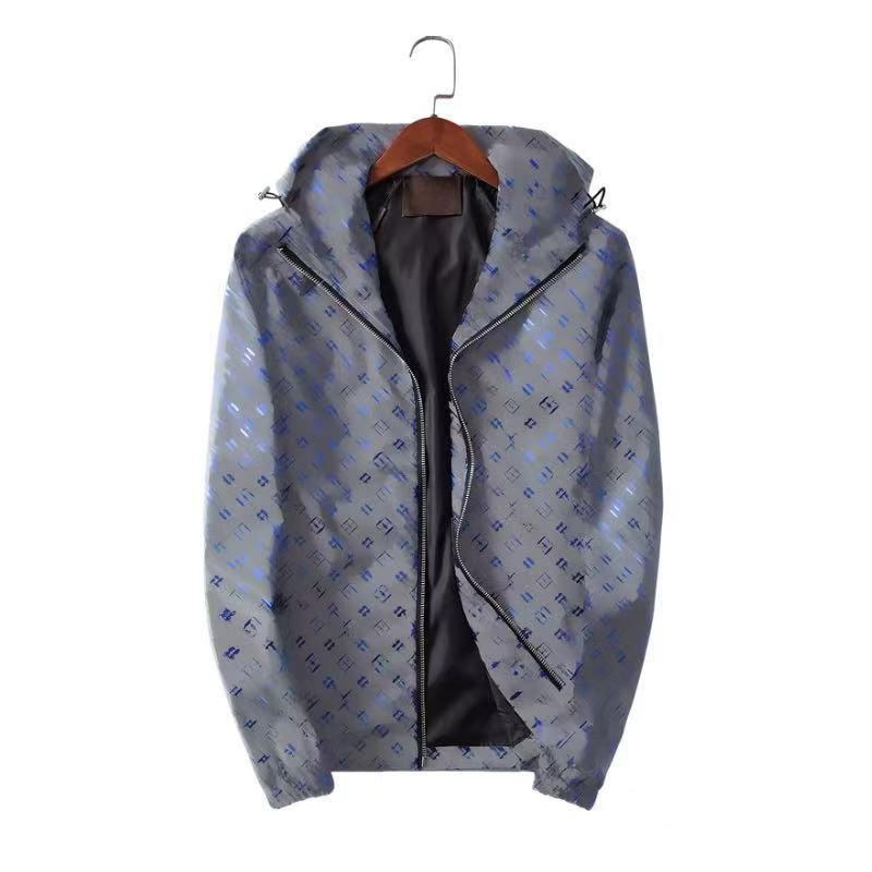 Designer mens veste printemps et automne windrunner tee mode à capuche sport coupe-vent casual zipper vestes vêtements M-3XL