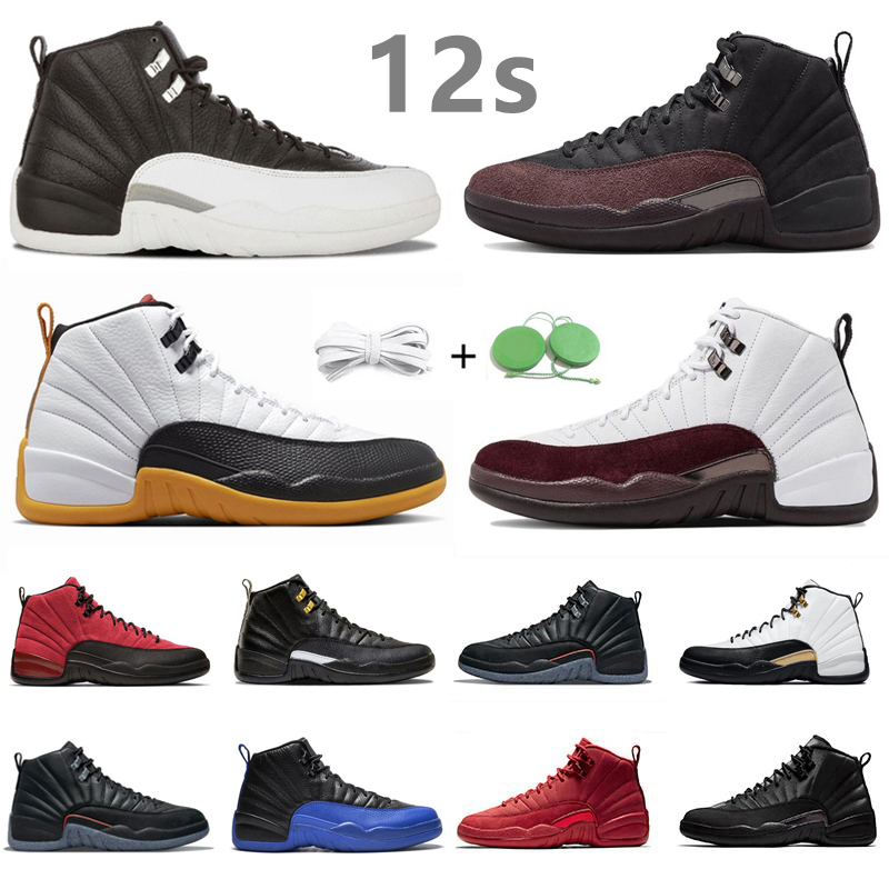 

Jumpman 12 12s Men Basketball Shoes Black Taxi Unc Blue Stealth Hyper Royal Playoffs Royalty Utility Reverse Flu Floral Taxi Utility Mens Trainers Sports Sneakers, Color#30