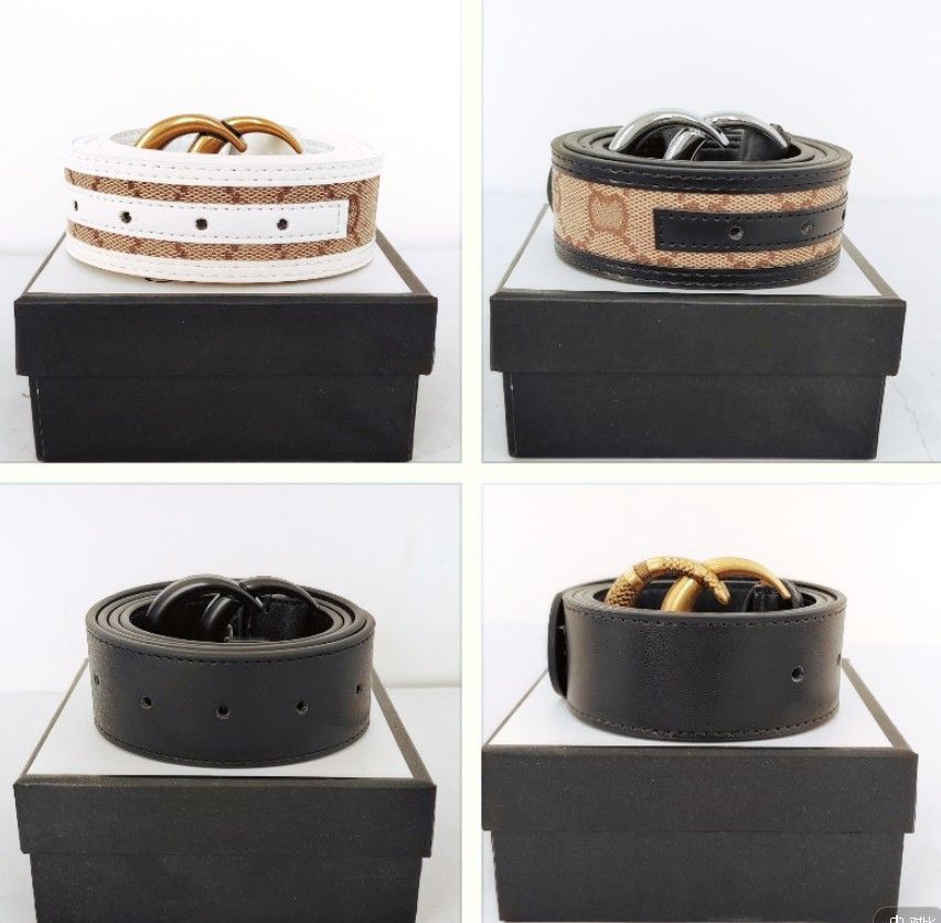 

Men Designers Belts Classic fashion luxury casual letter smooth buckle womens mens leather belt width 3.8cm