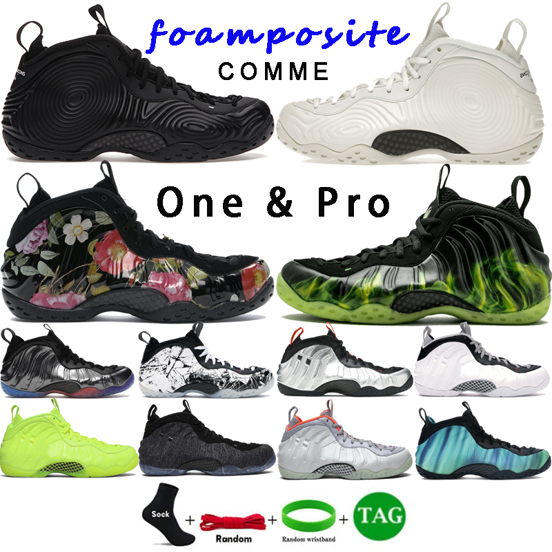 

Real Carbon Penny Hardaway Boots Mens Foam One Abalone Floral Northern Lights Basketball Shoes Men Posites Pro Wool Fleece Volt Pure Platinum Halloween Sneakers, 06. black white