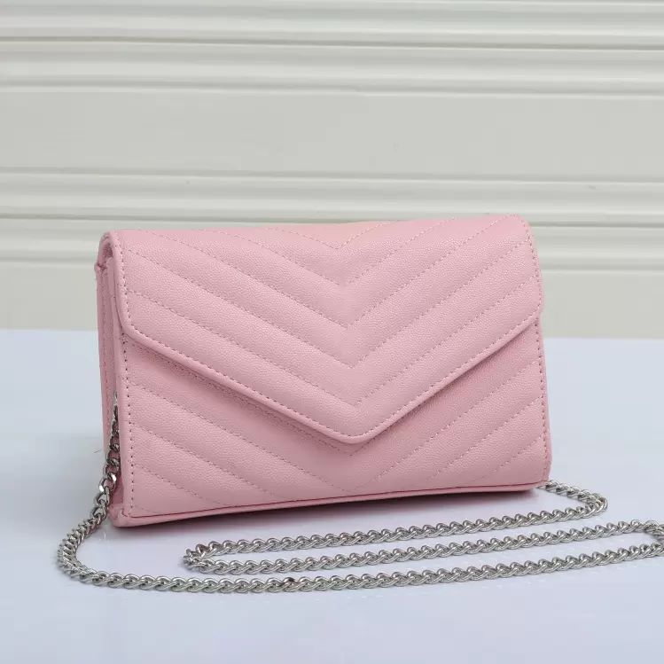 

Top quality Women Chain Shoulder Crossbody Bags Lady Purse Messenger Bag Designer Handbags Wallets backpack female purse, White