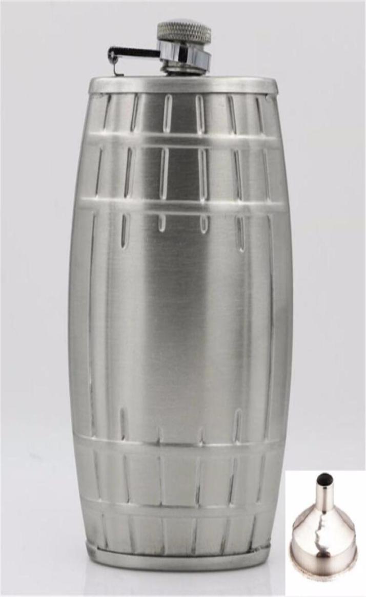 

Hip Flasks German Europe Creative Whiskey Flask Flagon Wine Pot Bar Drinkware Barrel Shape 6 Ounces Alcohol A20533445733