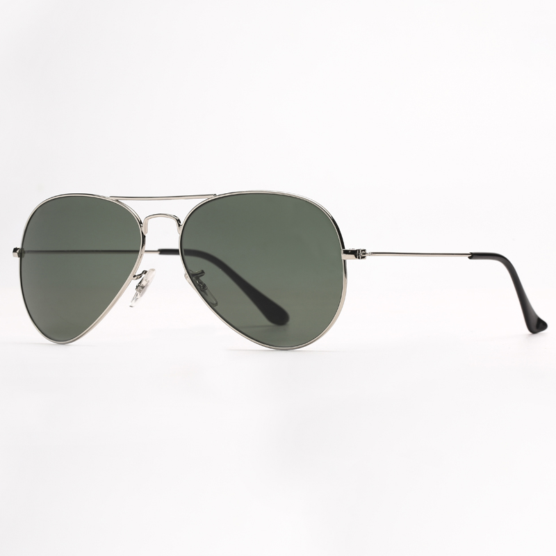 

Polarized Pilot sunglasses womens mens sunglass driving sun glasses women popular sunglasses with brown leather case