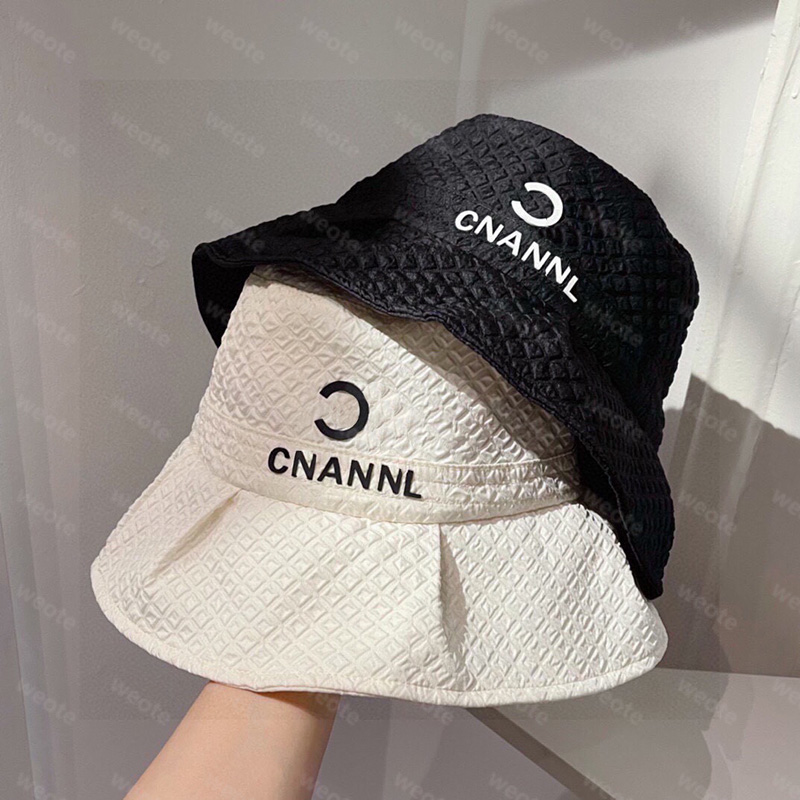 

Classical Bucket Hat Luxury Designer Caps Letter Embroidery Hats Women Wide Brim Hat Casquette C Sun Beach Cap Fashion Baseball Beanie, C1