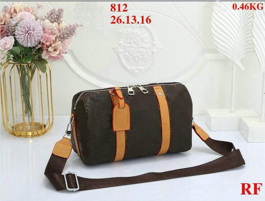 

luxurys womens designers bags 26cm handbags purses shoulder crossbody messenger cowhide real leather fashion gold Large tote graceful clutch Bag 26x13x16cm, Brown