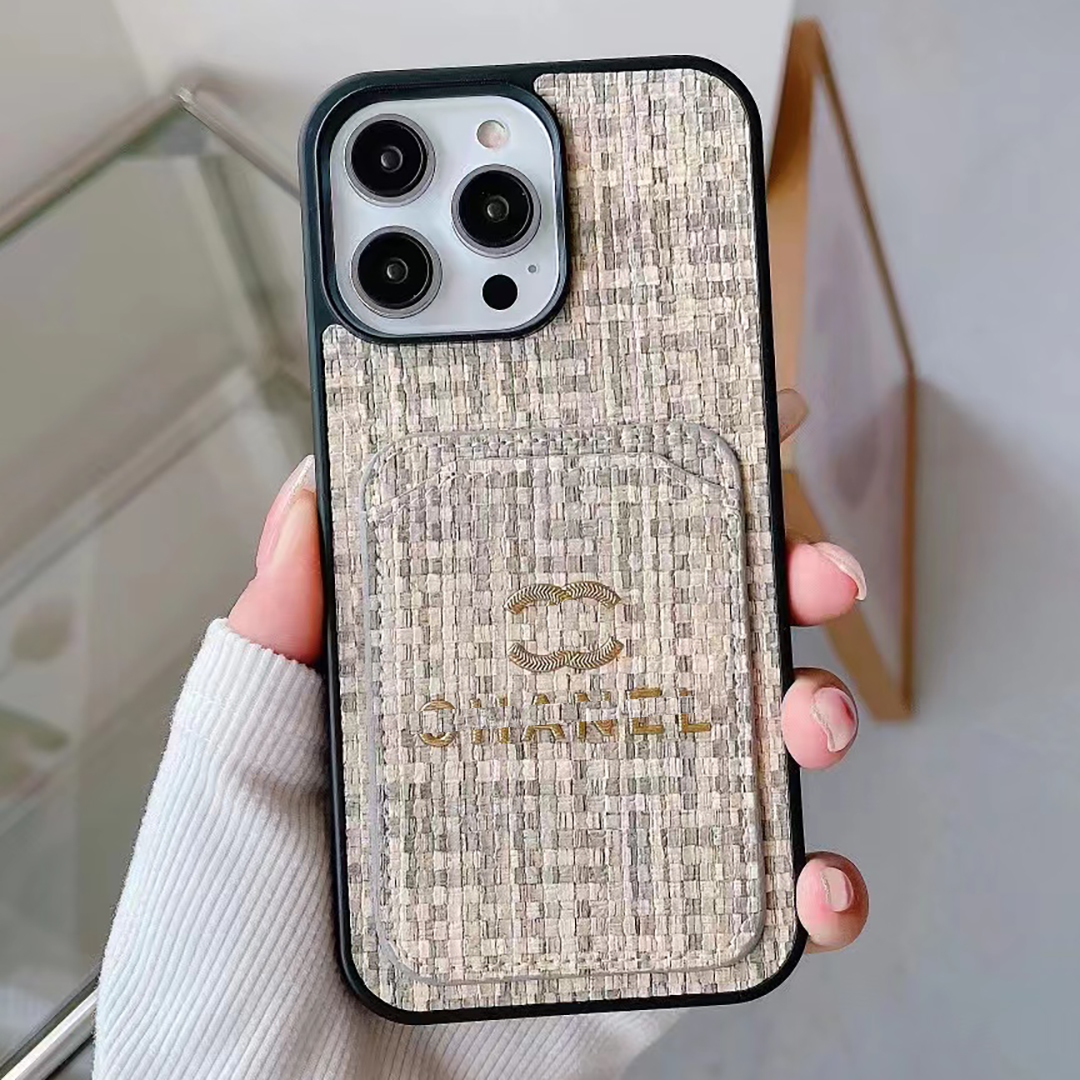 

Designer 2C Card Wallet Phone Cases iPhone 14 13 12 11 Pro Max X XS Xr 7 8 Plus Samsung S10 S20 S21 S22 S23 Ultra Note10 Note20 Luxury Textile Purse with Logo Packing, #1