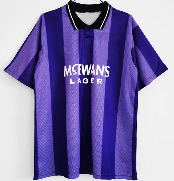 

1993 1994 1995 1996 Retro Soccer Jerseys RanGeRs GASCOIGNE LAUDRUP MCCOIST futbol shirts vintage Camisas Uniforms kits men Maillots de football jersey, 93/94 home shirt