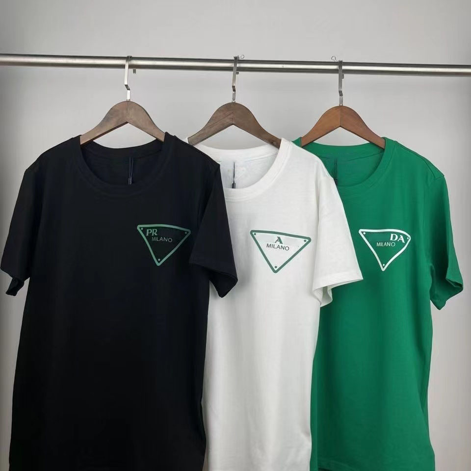 

M-4XL Designers t shirt TOPS TEES Women's men's sweat T-Shirts Embroidery hoodies prad pants pradas tshirts