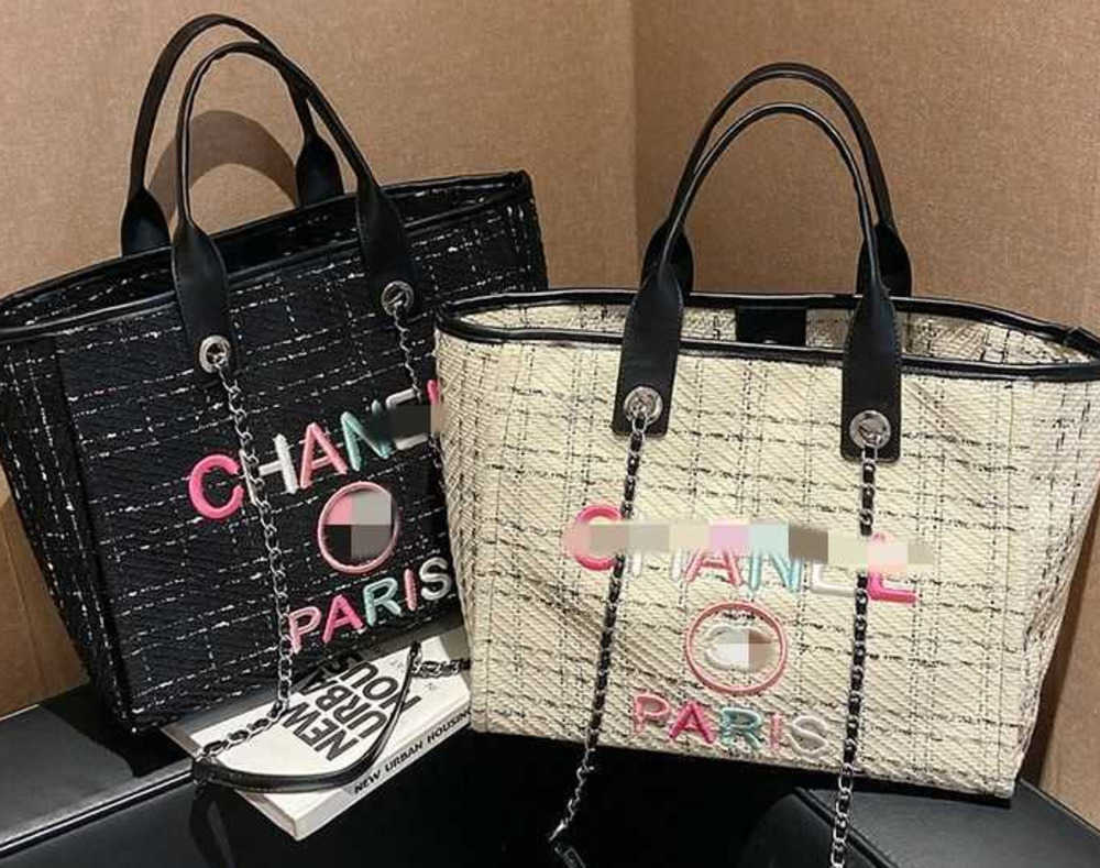 

designer new Handbag Small French Large Bags Shoulder Women's Large Capacity Shopping Bags Commuter Tote Bag, Black