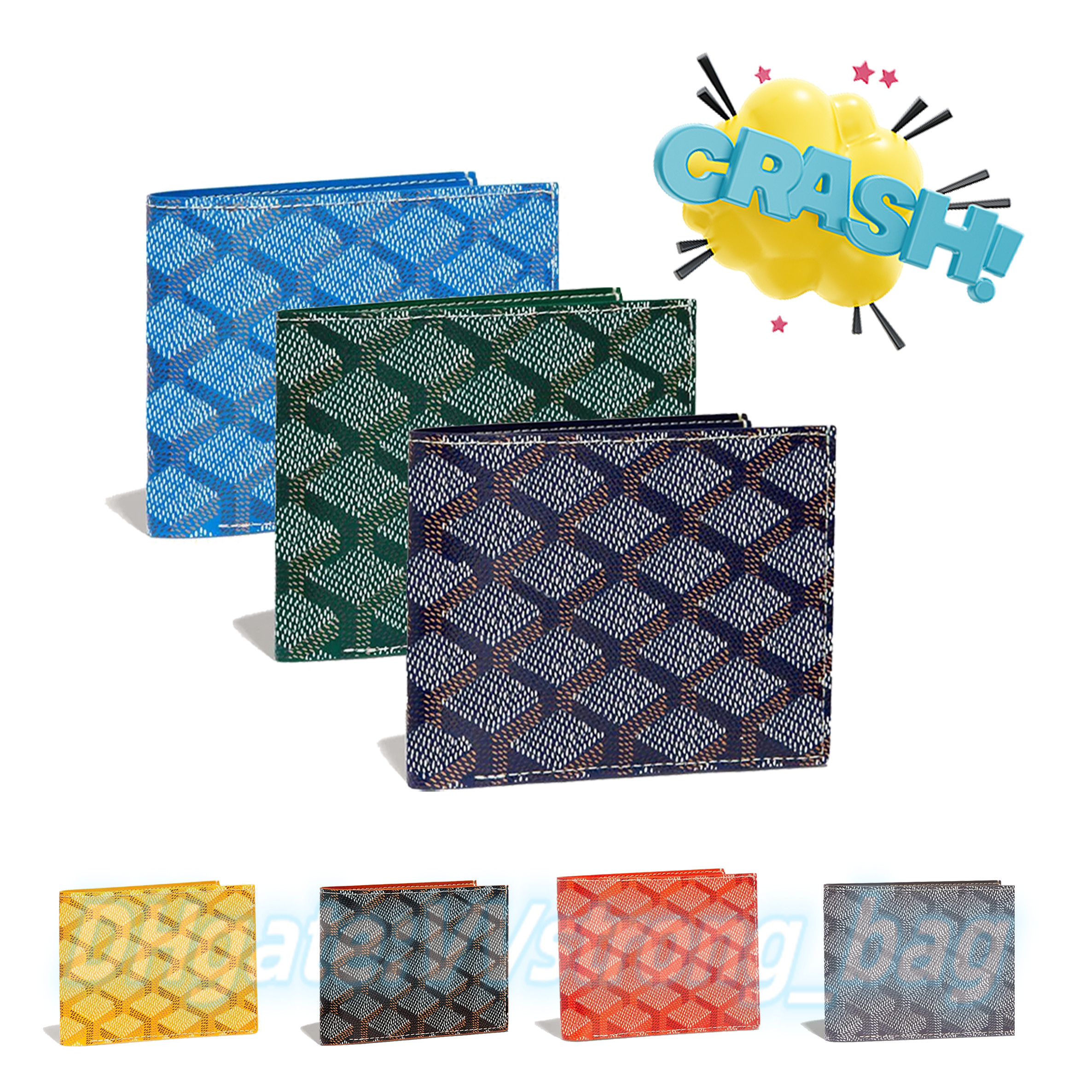 

Women's Genuine Leather wallet Luxurys designer Top quality Purse fashion card Men holder Mini Wallets single Holders Coin wholesale gift Interior Slot Key Pocket, Dark blue