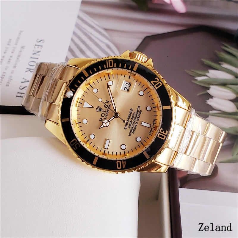 

2023 New luxury watch Famous Top Watches Mens Womens Quartz Watch rolex Steel Band Men Sports Quartz Watch Women Gift NO Box designer AB25