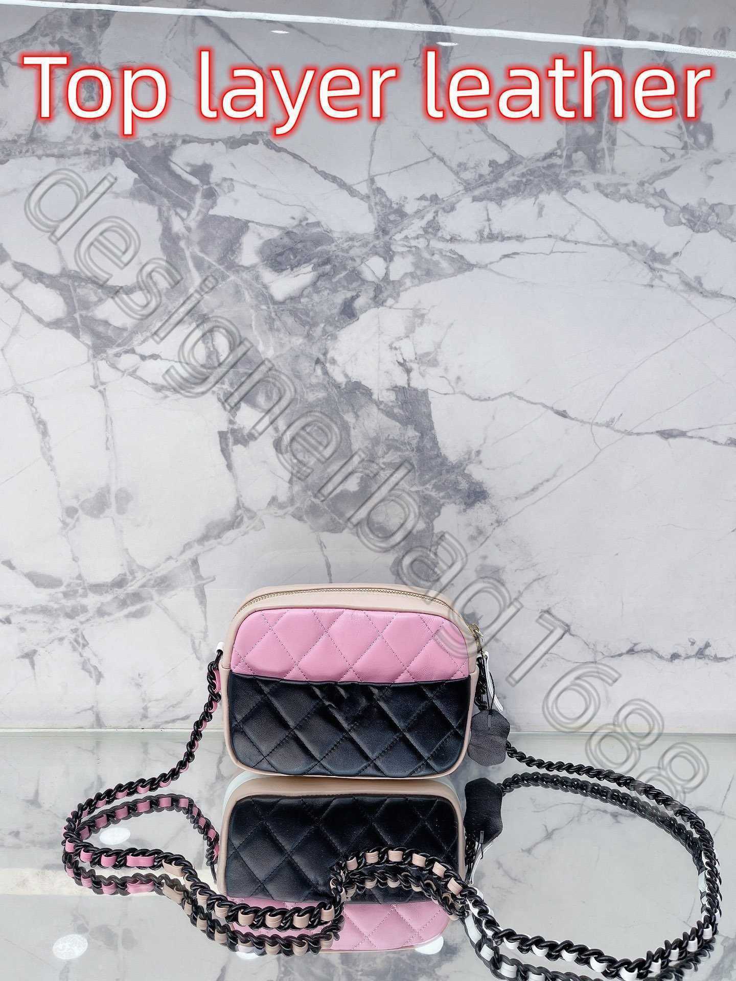 

Stand Out with Our Color Block Designer Camera bag - Premium Leather Craftsmanship Fashion Portable Luxurious Temperament Saddles bag, Advisory service