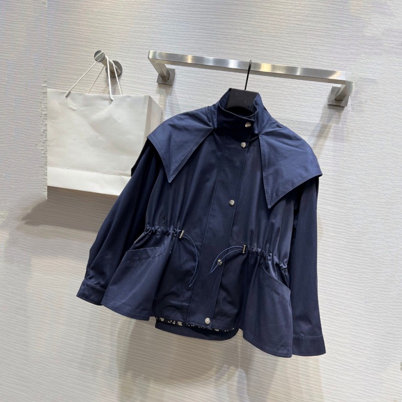 

Spring Jackets for Women Fashion Short Loose Hooded Trench Windbreaker New Style Waist Adjustable String Elegant Classic Coats, Khaki