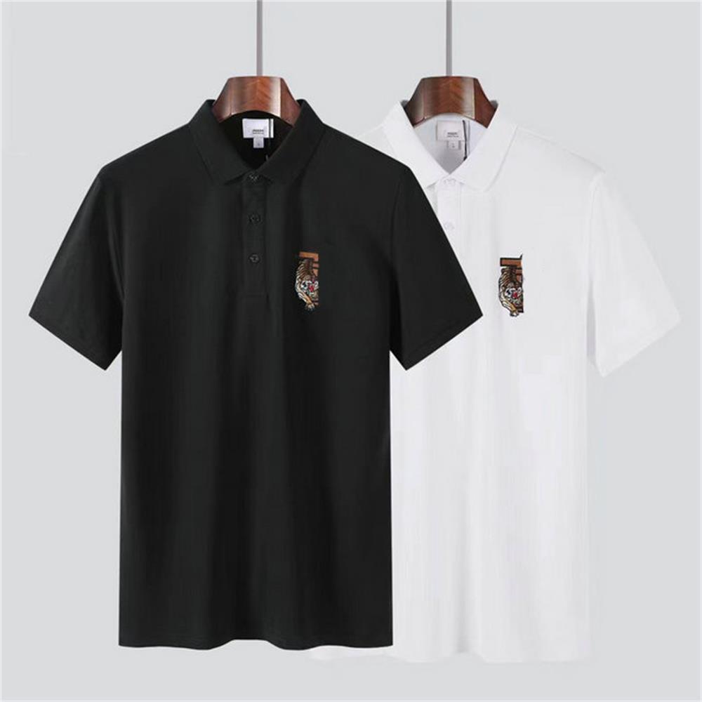 

2023 Men's polo shirt Designer fashion horse T-shirt casual golf summer wear, White