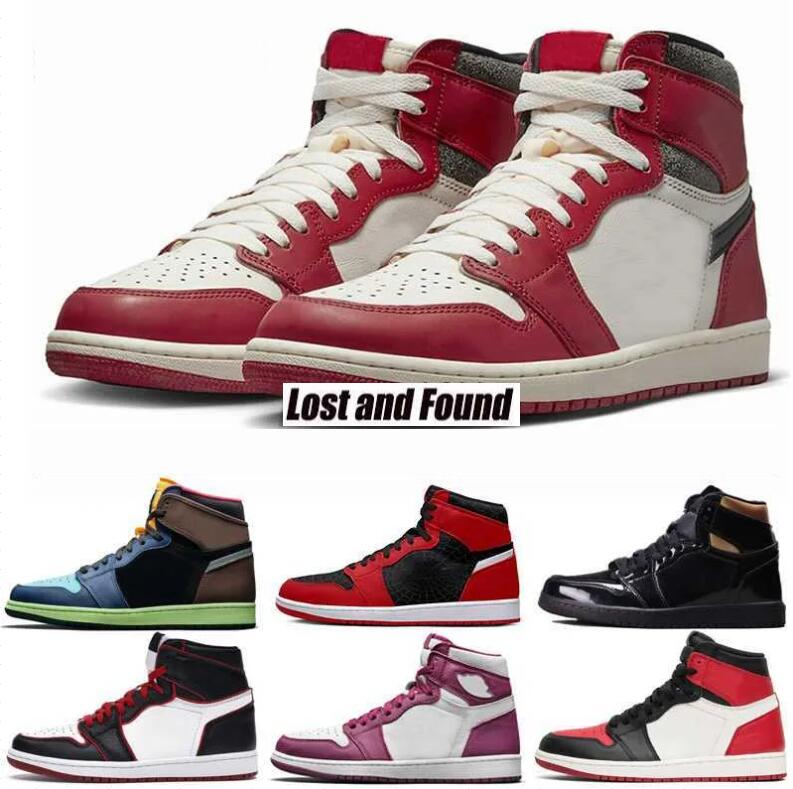 

1s Mens 1 Basketball Shoes Sneaker Across the Spider-Verse Lost and found Starfish Denim Men Women Trainers Sports Sneakers, Heritage 36-47