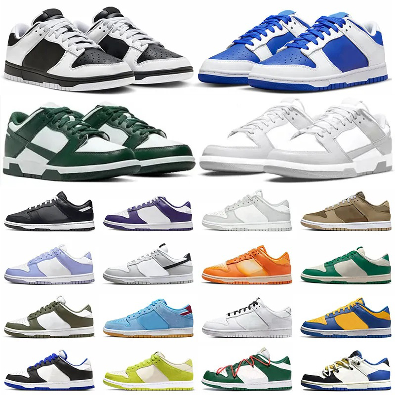 

Basketball sneaker designer shoes dunks low casual shoes Panda White Black Laser Orange Race Blue Archeo Pink Syracuse Kentucky Michigan Midas Gold sneakers, 008green glow