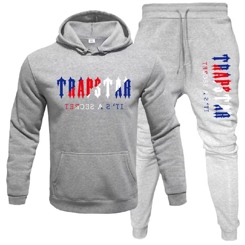 

Mens Designers TRAPSTAR Rainbow Tracksuits Jogger Sportswear Casual Sweatershirts Sweatpants Streetwear Pullover TRAPSTAR Fleece Sports Suit, Black