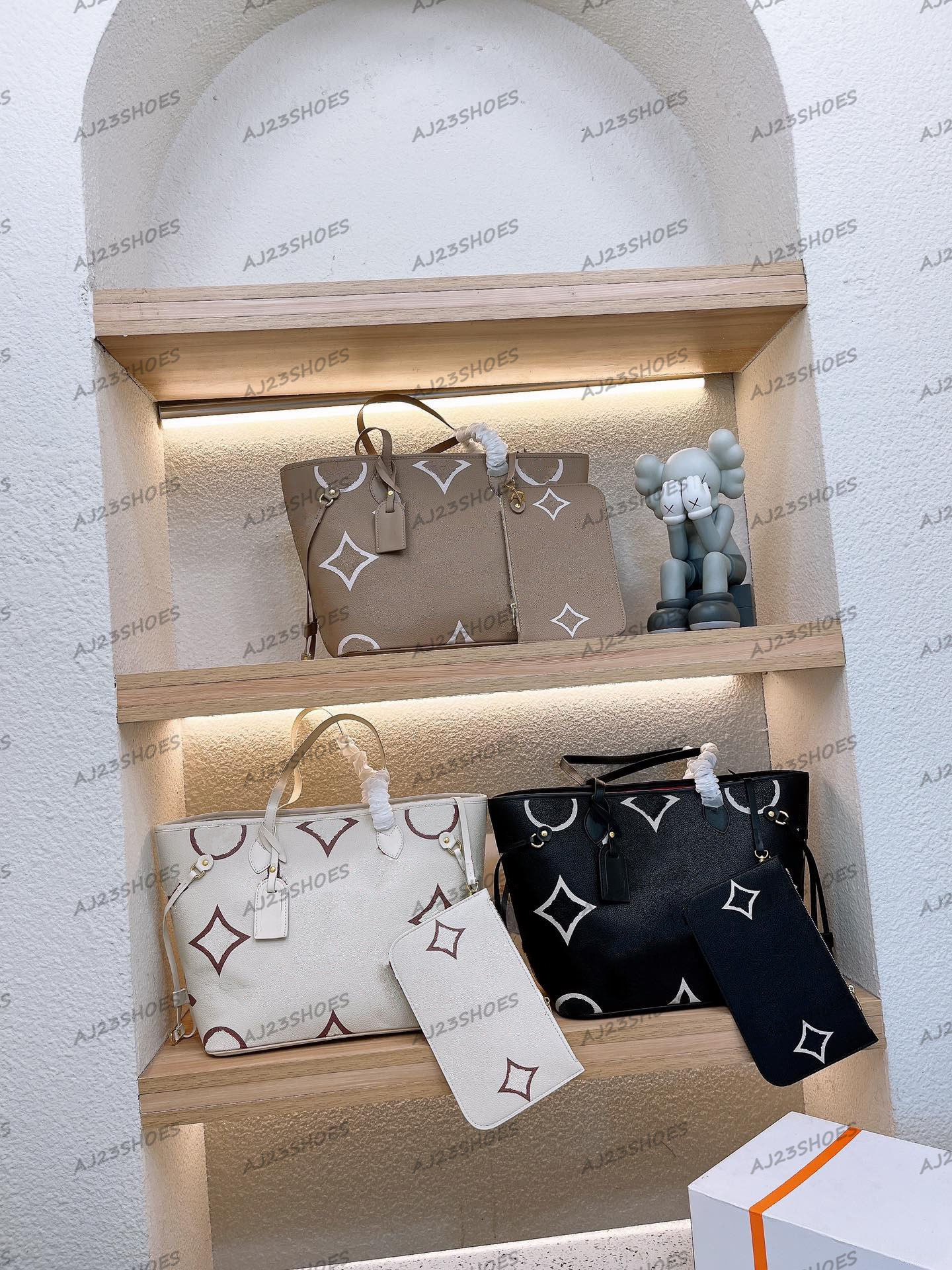 Sacs de concepteurs de bacs net sacs à main en cuir en relief en cuir complet de sac à main
