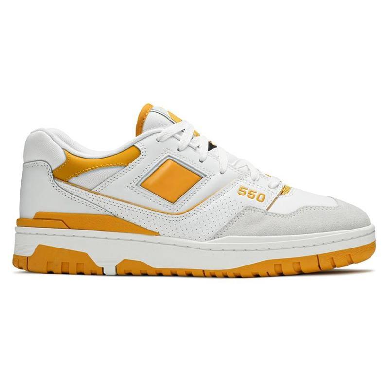 

New 550 trainer Platform shoe designer women sneaker flat White Shadow Sea Salt Varsity Gold couples Casual shoes speed trainers sneaker men tenis flat, #20