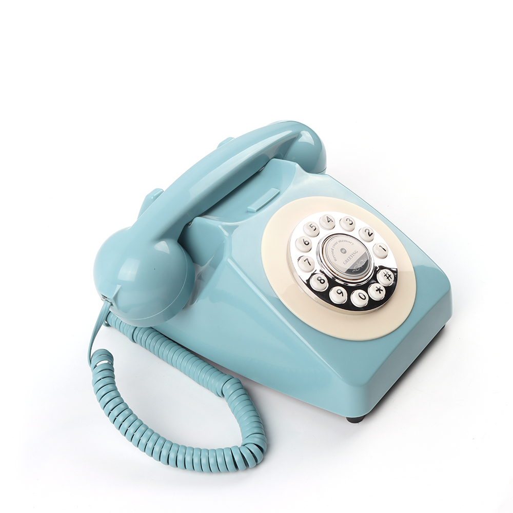 

Other Electronics Retro Audio Guestbook Telephone for Anniversaries Birthday Wedding Party Gathering Confession Message Voicemail Phone 230306