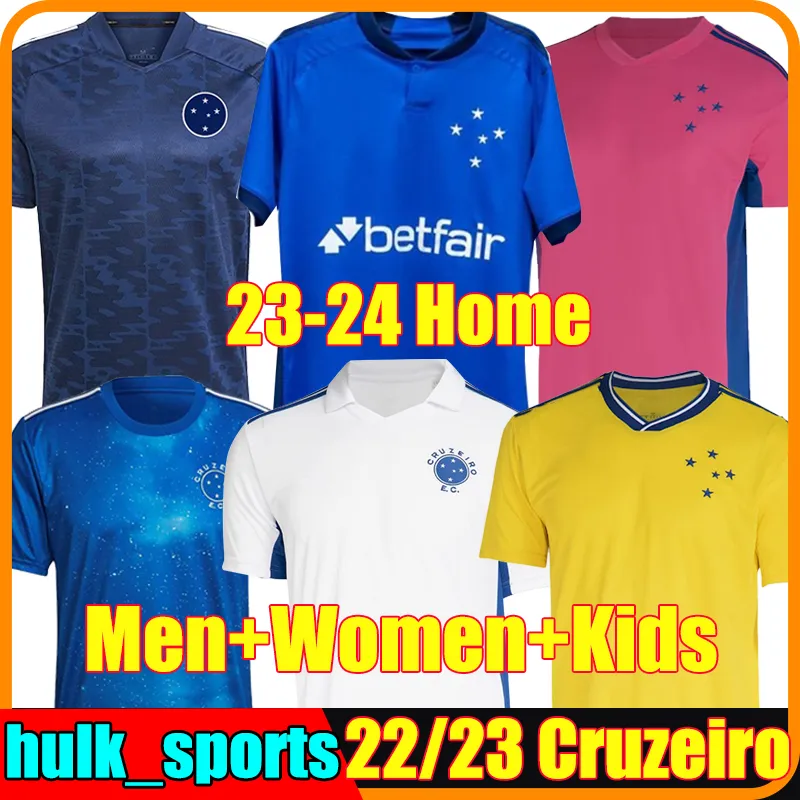 

22/23/24 Cruzeiro EC soccer jerseys home Outubro Rosa GIOVANNI EDU BRUNO JOSE football shirts 2022 2023 ADRIANO Camiseta de Raposas 3rd Men, 22-23 outubro rosa women