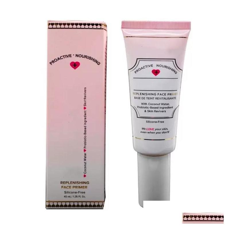 

Foundation Primer Face Makeup Replenishing Proactive Nourishing Longlasting Make Up Base 40Ml Drop Delivery Health Beauty Dhwj8, Randomly sended color