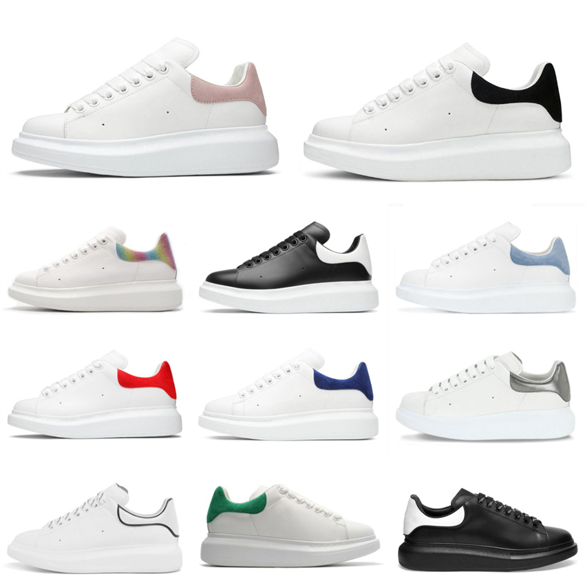 

Designers Oversized Suede Sports Shoes White Black Leather Velvet Espadrilles Trainer Men Flats Lace Up Platform AlexANders Mc Women QuEEns Pink McquEEns Sneakers, Please contact us