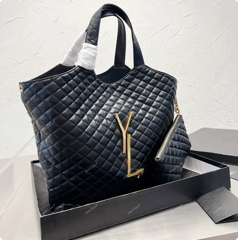 

Icare Maxi Shopping Bag 58cm and 48cm Quilted lambskin designer bags Women the tote bag Attaches Crossbody beach famous Large Totes Shoulders Purse Handbags, Customize