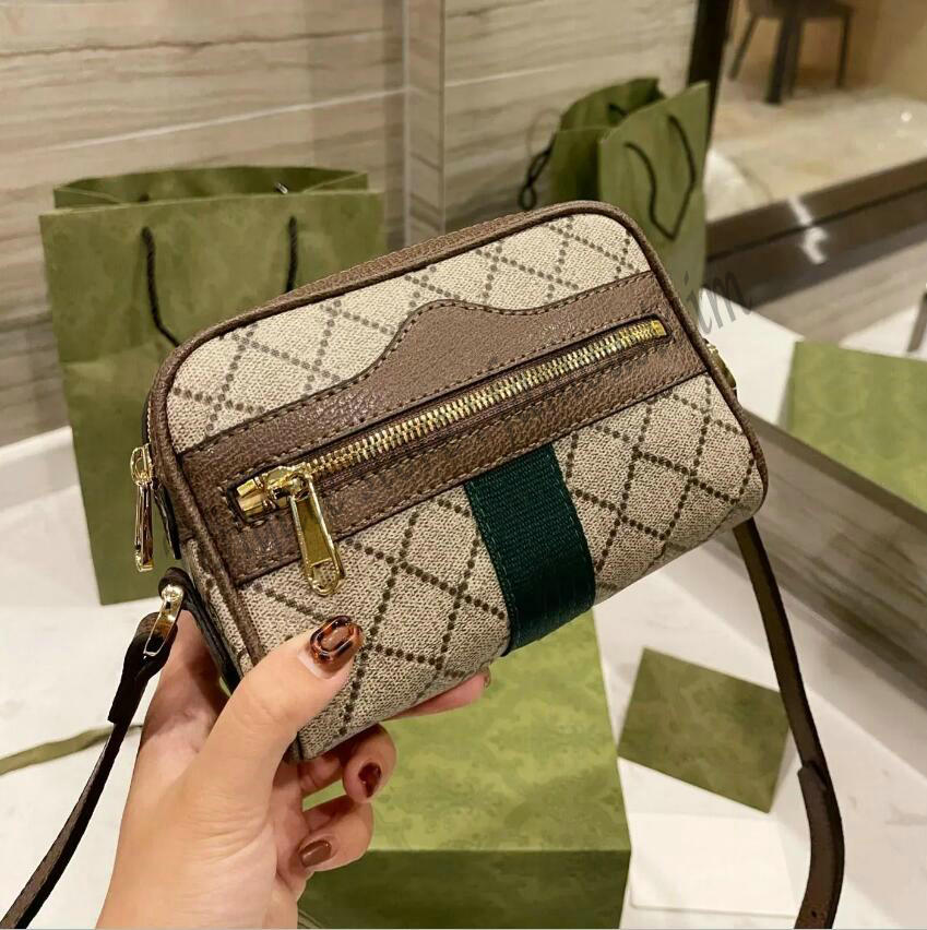 

2023 Designers Letter Printed Shoulder Bag For Women Luxury Camera Bags Brand Handbags Real Leather Canvas Matching Purse Fashion Shopping Crossbody Tote Wallet, 01