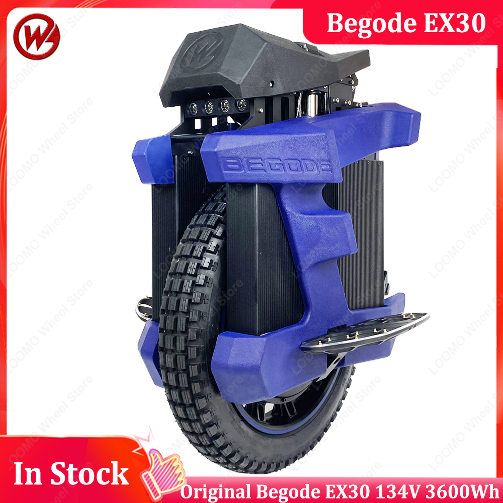 

Original Begode EX30 Electric Wheel 134V 3600Wh 4000W Motor C40 High Torque Motor Wheel IP65 Waterproof Begode EX30 EUC