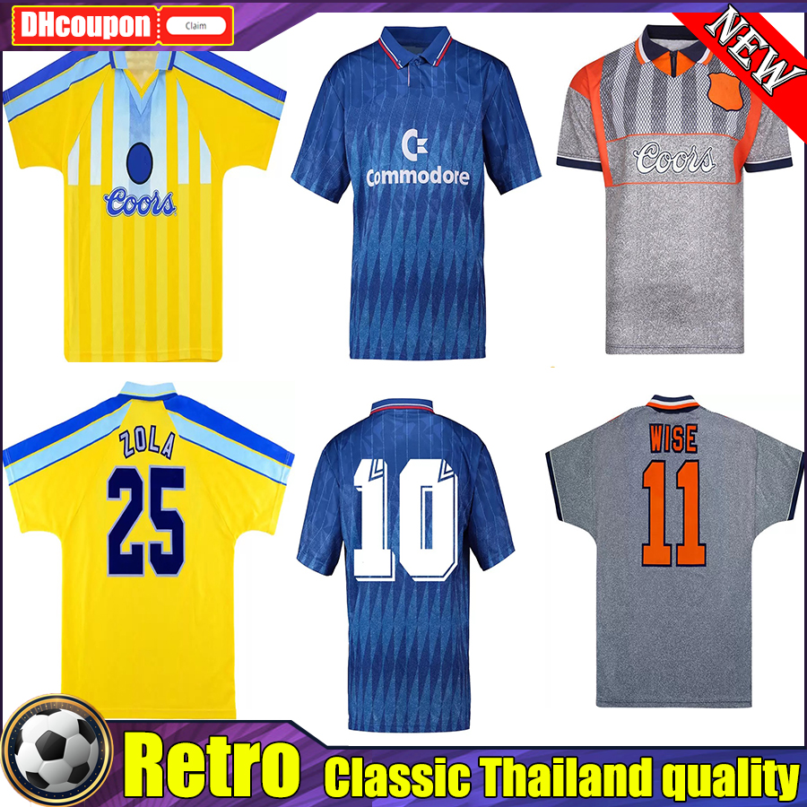 

Gullit 90 91 95 97retro soccer jerseys ZOLA Wise Hughes Vialli 95 96 97 Spencer Di Matteo Le Saux Leboeuf Durie classic vintage men football shirt top thai quality, 03