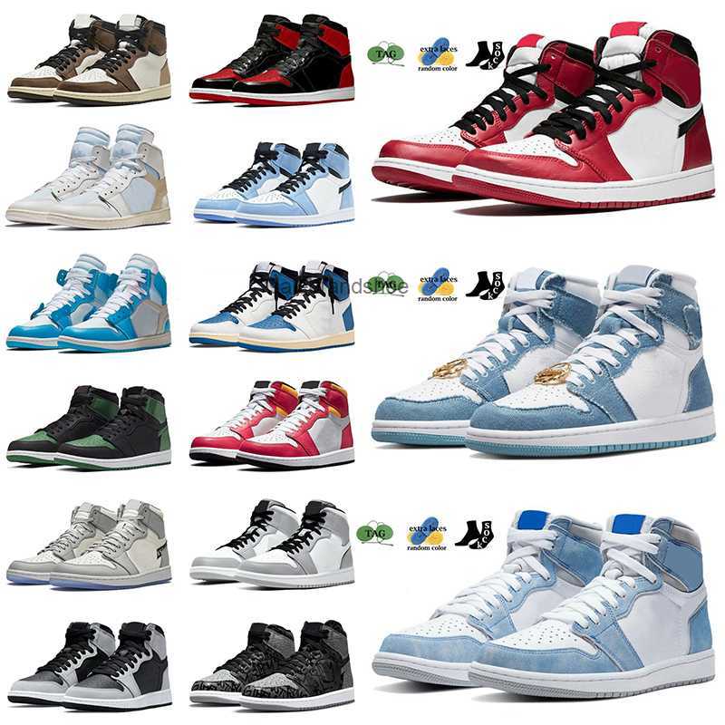

Classic Jumpmans 1s Men Women Basketball Shoes University Blue Pollen Dark Mocha Twist Heritage Metallic Black White Freeze Marina Jogging, #1