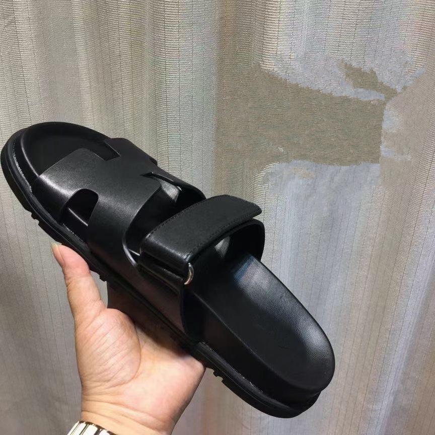 

slipper flat sandals women luxury designer leather multi color slippers non-slip wear-resistant shoes dust bag high quality Sandals Famous Designer Women slipper