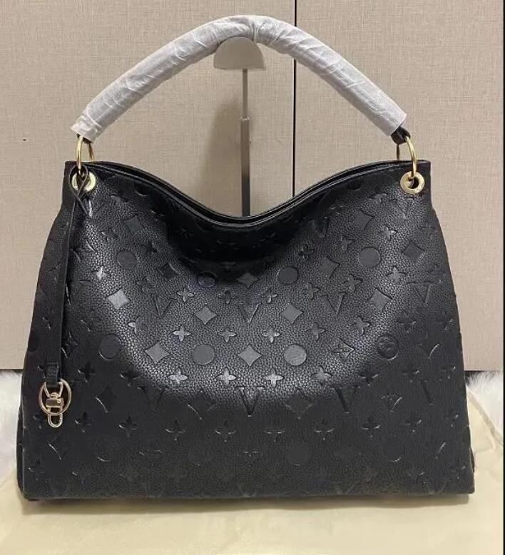 

2023 New Womens Pruse Women Luxurys Designers Bags Lady Leather Artsy Handbag Tote Crossbody Bags Purse On Chain Shoulder Bags lvs tote bag, Black