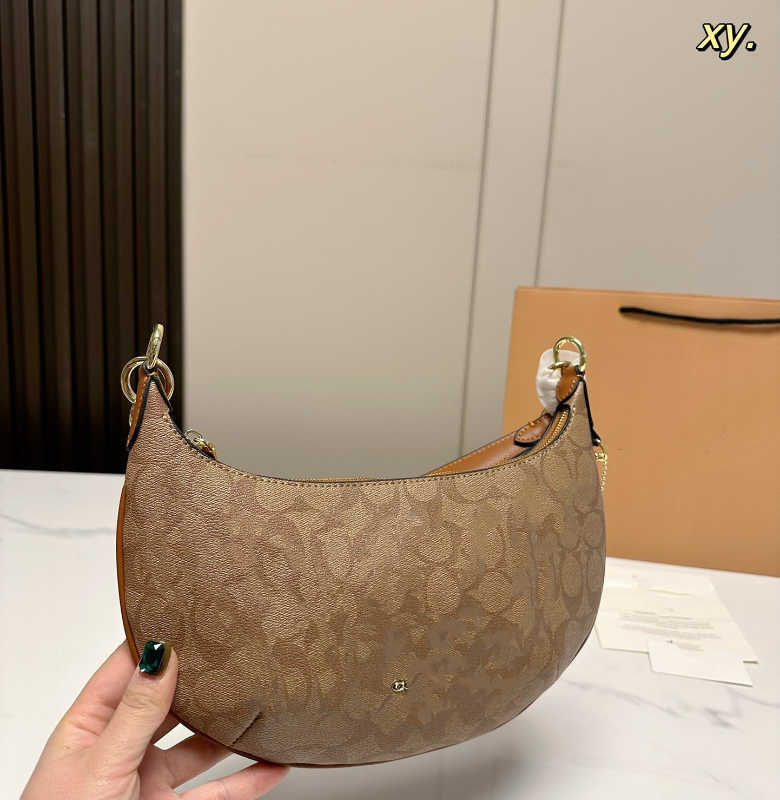 

Luxury Designer Bags Handbags Shoulder Crossbody bag Tote New Brand Fashion Texture Leather Multifunctional Portable Capacity Crescent Bag Factory Direct Sales, # 23