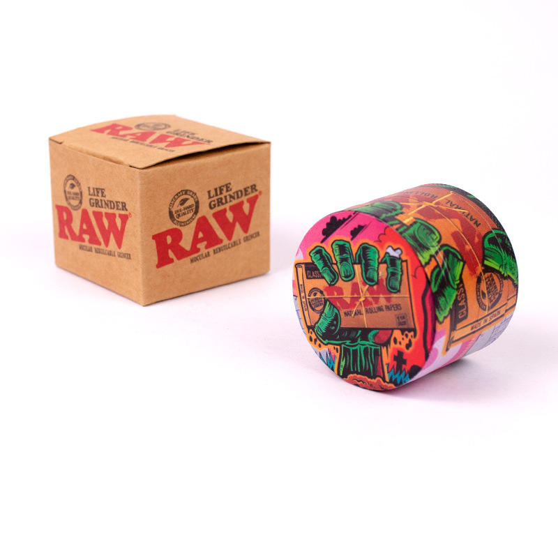 

Weeds Grinder 4 Layer Fast Weeds Crusher Raw Zinc Alloy Grinder Machine Herb Grinder Smoke Tobacco Grinder Herbal Smoking Accessories