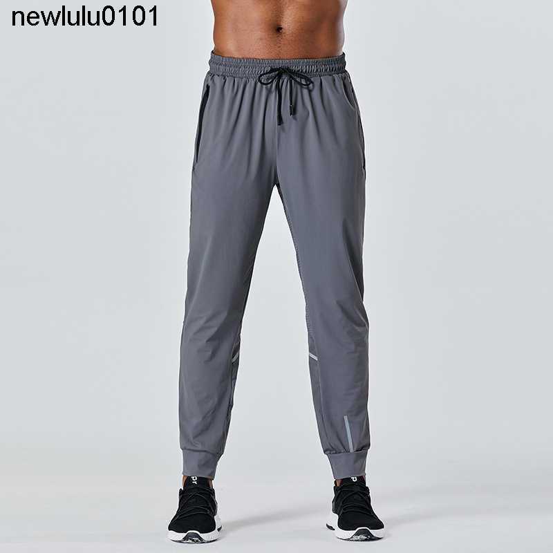 

Men pants Autumn long men lulus sport running align yoga outdoor gym pockets slim fit sweatpants lu pant jogger trousers mens casual elastic