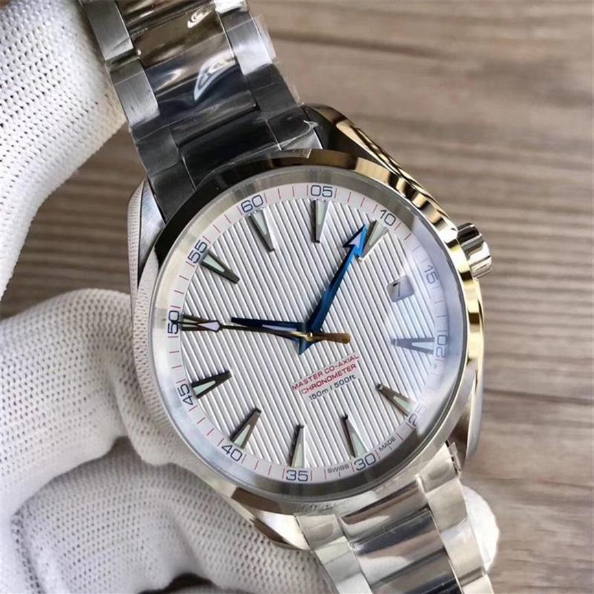 

New Luxury Watches Stainless Steel Bracelet Aqua Terra 150m Master 41 5mm Stainless Steel 23110422101004 41 5mm MAN WATCH Wri257T