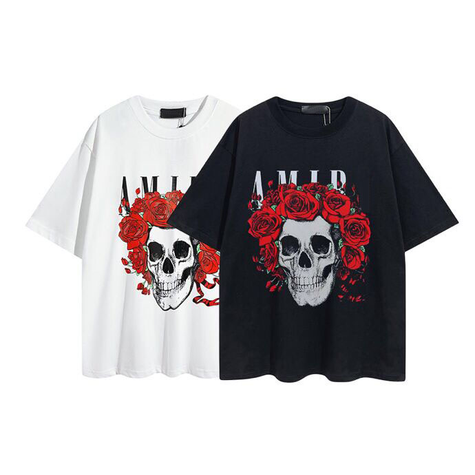 2023SS Summer High Street T Shirt Mens Womens Designers T-shirts Loose Tees Tops Man Casual Shirt Luxurys Clothing Street short sleeve Polos S-XL