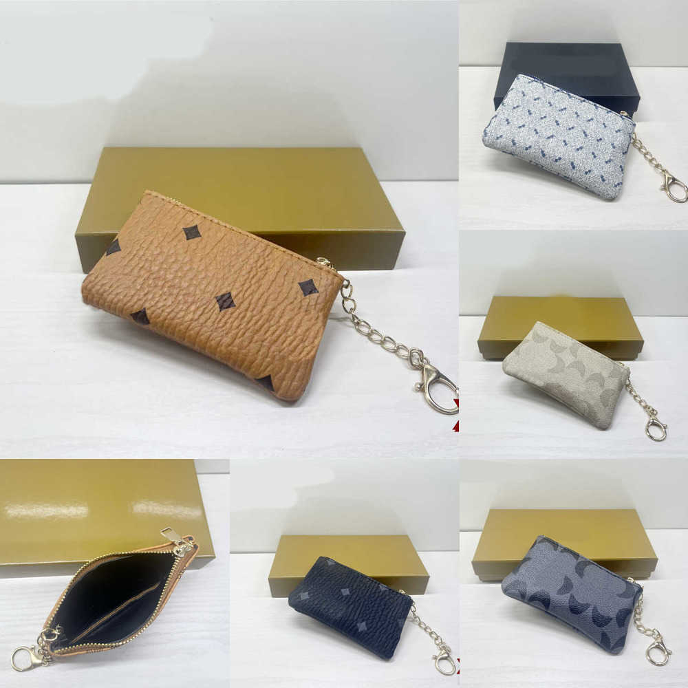 

designer purse wallet women men coins purse with key rings pouch zipper luxury bags mini purse classic designer bags 230218, Style 1