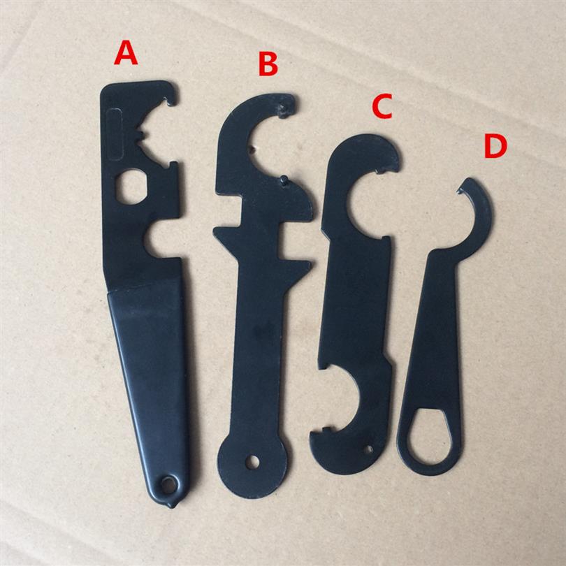 

Tactical Armorer Wrench For Extension Tube AR15 Castle Nut A1 A2 Muzzle Brake in Steel of Hunting Accessory Outdoor Tools324H