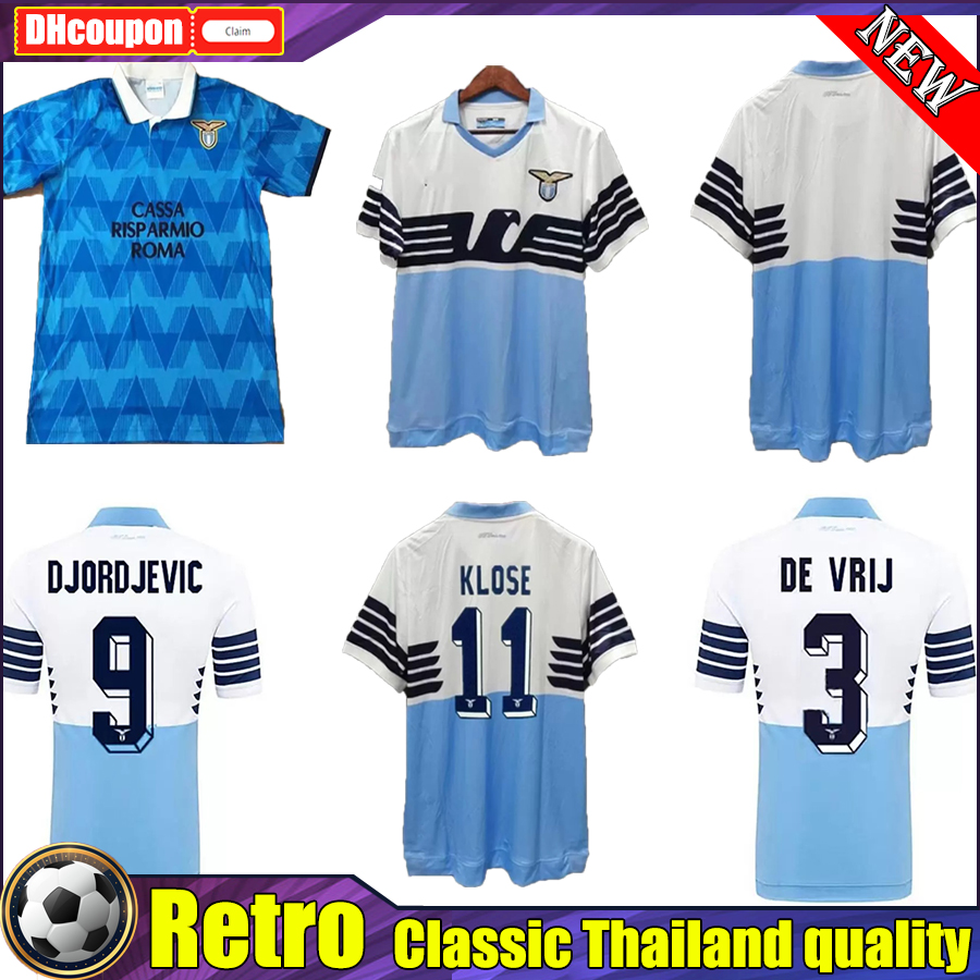 

Lazio adult Company level quality retro soccer jerseys CANDREVA 14 15 Vintage Uniform LULIC 2014 Veron Crespo Klose Football Kit Classic Shirt Camisetas De Futbol, 01