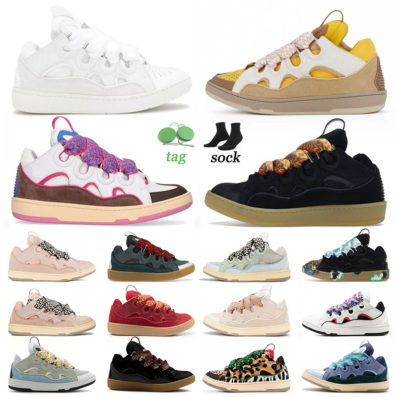 

Authentic casual shoes leather curb dress shoes men women sneakers Triple White Pink Black Beige Yellow Grey Dark Green Light Blue Light Grey Blue Black Red, C34 gallery dept. pale pink multi